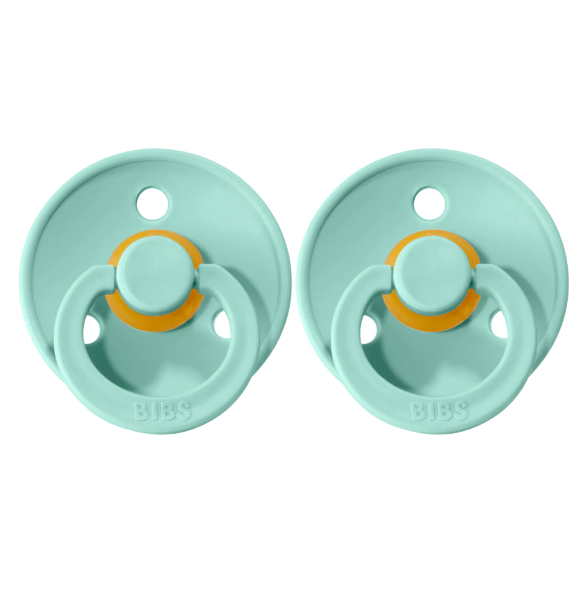 BIBS Pacifiers Mint Twin Pack