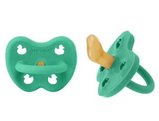 Hevea - Orthodontic 2 pack - 3-36m - Pop of Green